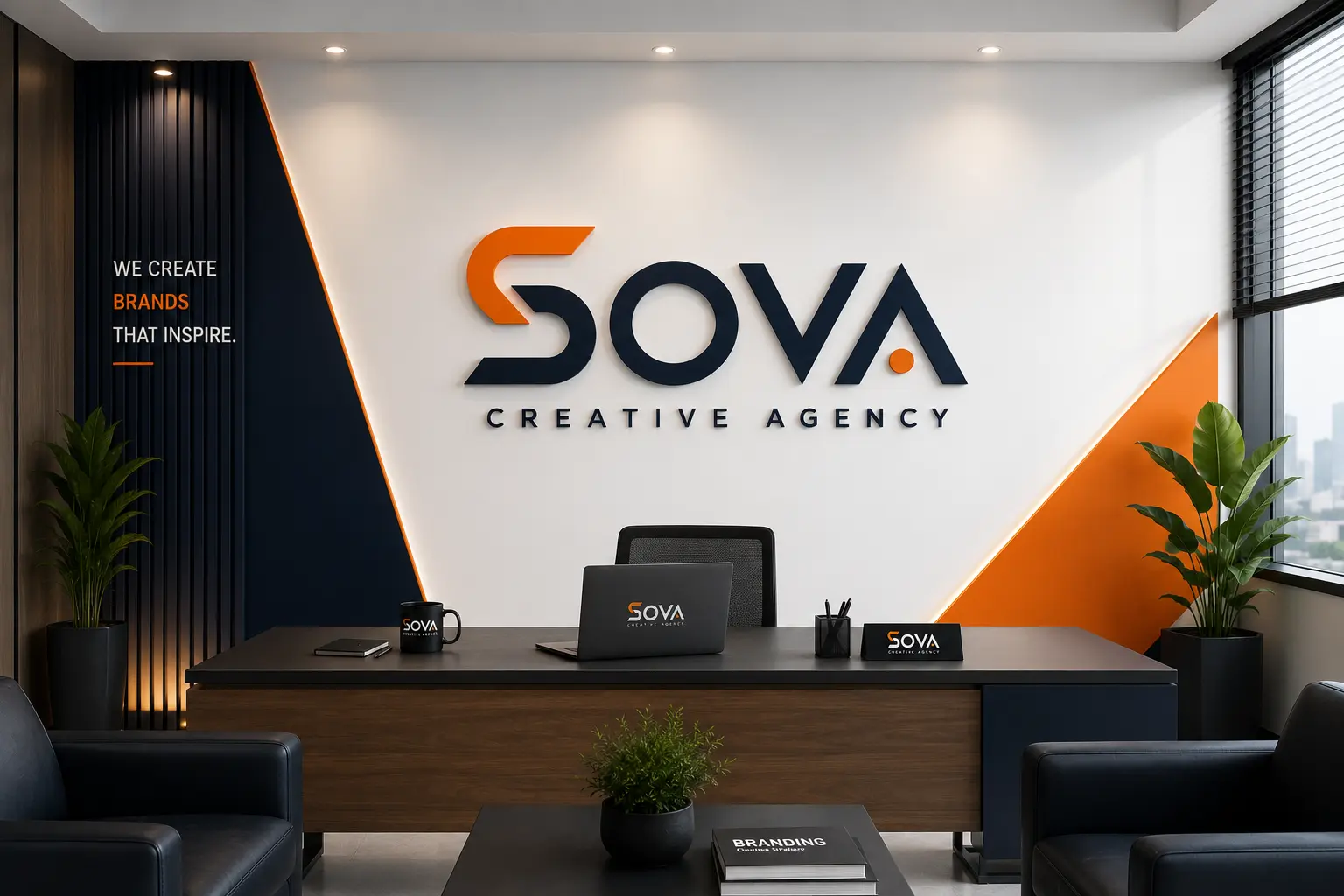 Office Wallpapers poster by SOVA Creative Agency